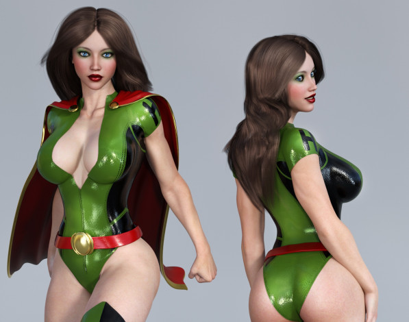 Обои картинки фото 3д графика, люди , people, фон, взгляд, девушка