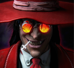 Картинка аниме hellsing alucard