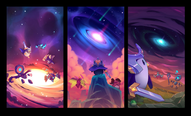 Обои картинки фото видео игры, league of legends, персонажи, галактики