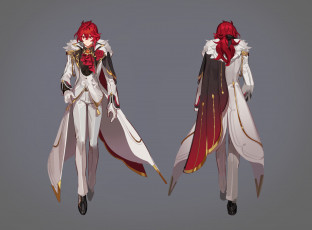 Картинка аниме genshin+impact персонаж ракурсы