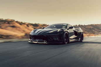 обоя автомобили, corvette, pandem