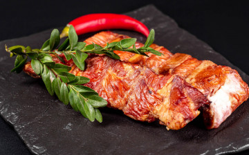 Картинка еда мясные+блюда перец мясо запеченное