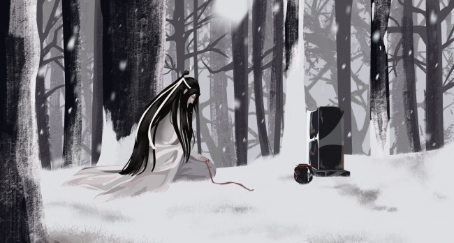 Обои картинки фото hill @honeyiling, аниме, mo dao zu shi, the, untamed, неукротимый, повелитель, чэньцин, мосян, тунсю, mo, dao, zu, shi, магистр, дьявольского, культа