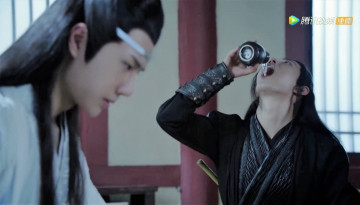 Картинка кино+фильмы the+untamed лань ванцзы вэй усянь алкоголь