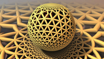 Картинка 3д+графика шары+ balls шар плетение