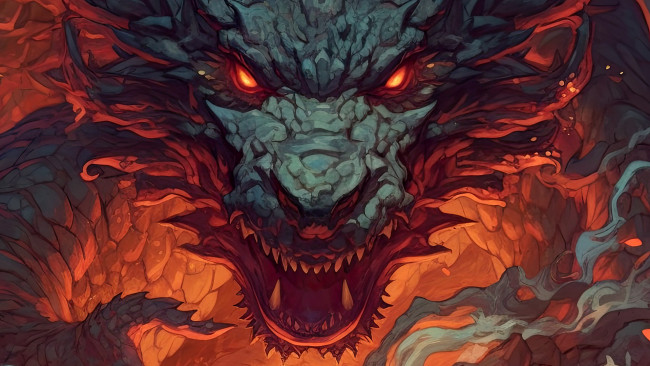 Обои картинки фото фэнтези, драконы, дракон