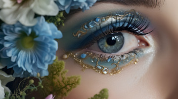 Картинка 3д+графика глаза+ eyes глаза