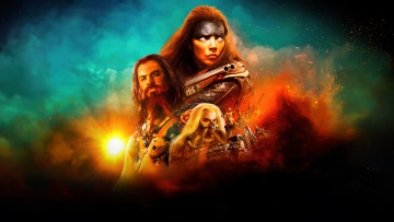 Картинка furiosa +a+mad+max+saga++ +2024+ кино+фильмы +a+mad+max+saga фуриоса хроники безумного макса фантастика боевик триллер anya taylor joy chris hemsworth международный постер