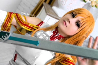 Картинка девушки -+креатив +косплей образ косплей наряд костюм меч