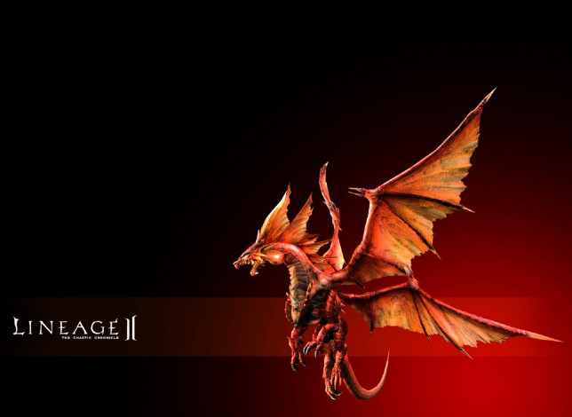 Обои картинки фото видео игры, lineage ii,  the chaotic chronicle, дракон