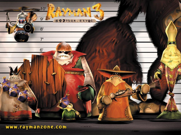 Обои картинки фото rayman, видео, игры, hoodlum, havoc