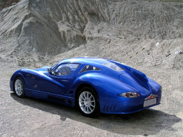 Обои картинки фото 2006, faralli, and, mazzanti, antas, v8, gt, автомобили, f&m
