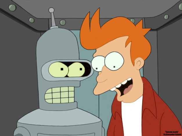Обои картинки фото мультфильмы, futurama