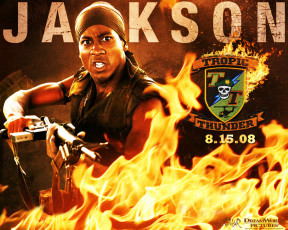 обоя tropic, thunder, кино, фильмы