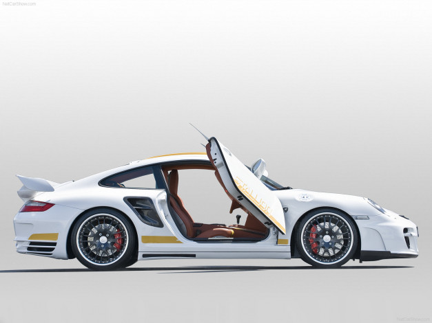 Обои картинки фото hamann, porsche, 911, turbo, stallion, 2008, автомобили