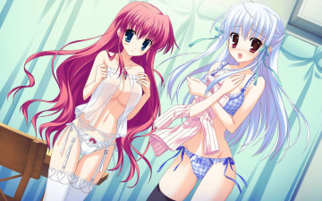 обоя аниме, gift, eternal, rainbow