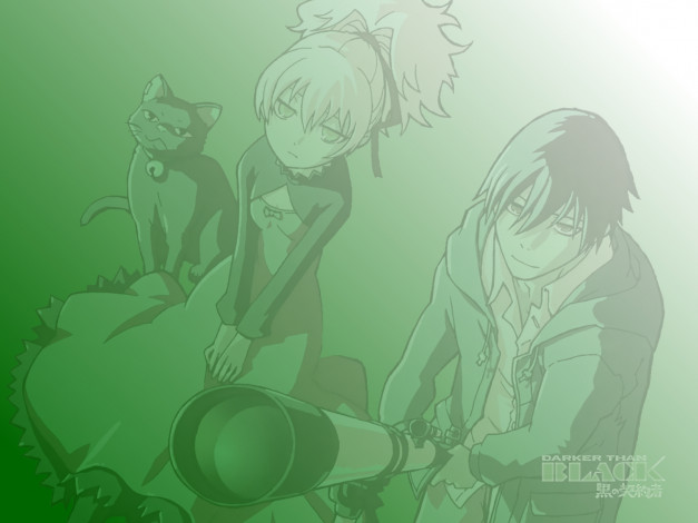 Обои картинки фото аниме, darker, than, black
