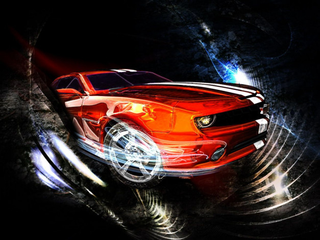 Обои картинки фото автомобили, векторная, графика