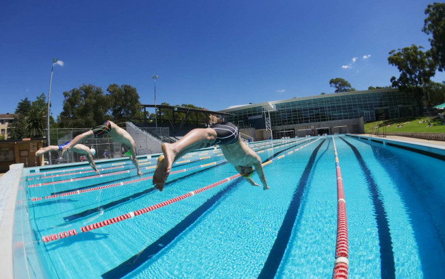 Обои картинки фото спорт, плавание