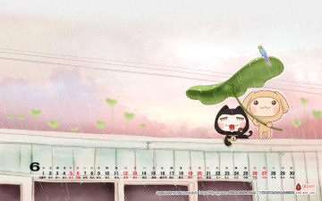 Картинка календари рисованные векторная графика