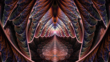 Картинка 3д графика fractal фракталы