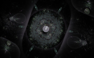 Картинка 3д графика fractal фракталы