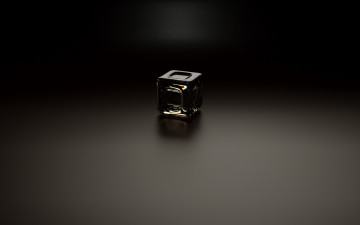 Картинка 3д графика modeling моделирование квадрат темный