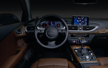 Картинка audi a7 tesi 2012 автомобили спидометры торпедо