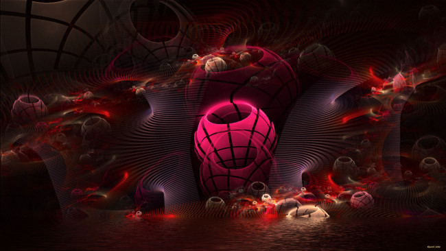 Обои картинки фото 3д, графика, fractal, фракталы, абстракции