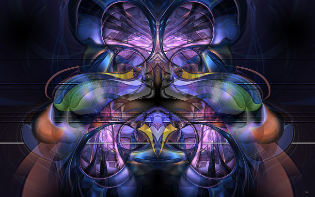 Обои картинки фото 3д, графика, fractal, фракталы