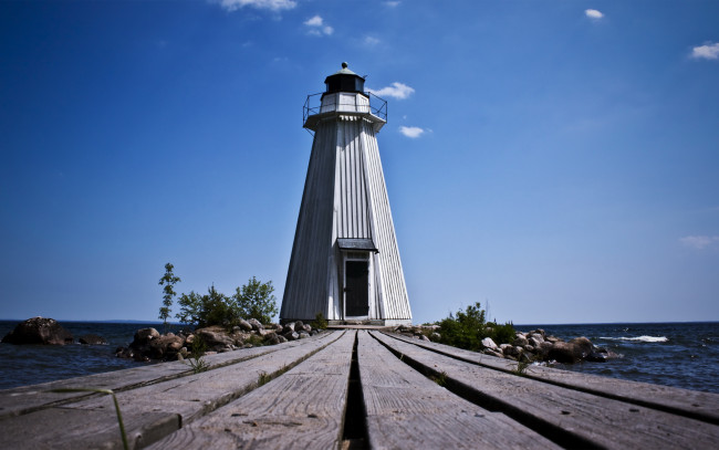Обои картинки фото природа, маяки, вода, маяк, доски