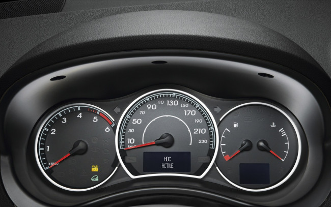 Обои картинки фото renault, koleos, 2012, автомобили, спидометры, торпедо