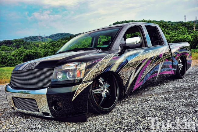 Обои картинки фото автомобили, custom, pick, up, truck