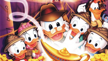 Картинка мультфильмы ducktales утиные истории