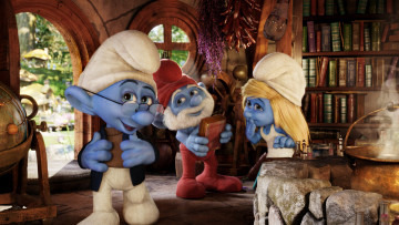 Картинка мультфильмы the smurfs 2