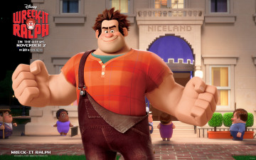 обоя мультфильмы, wreck, it, ralph, ральф