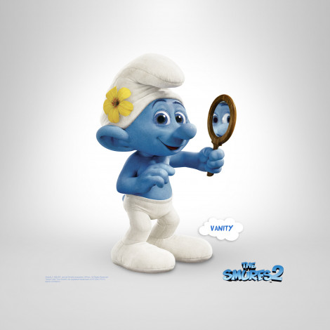 Обои картинки фото мультфильмы, the, smurfs, 2