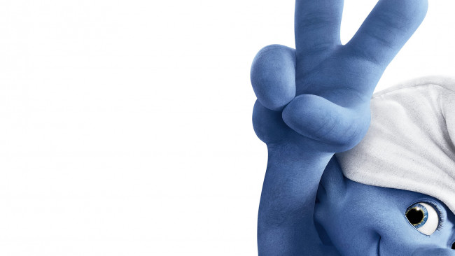 Обои картинки фото мультфильмы, the, smurfs, 2