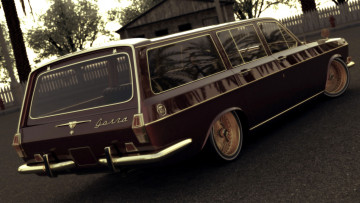 Картинка автомобили 3д volga