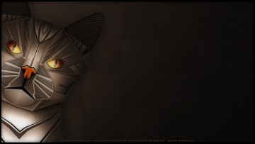 Картинка рисованные минимализм кот