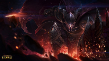 Картинка видео+игры league+of+legends моба league of legends убийца драконов пантеон