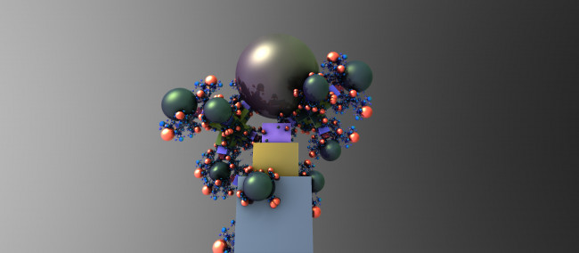 Обои картинки фото 3д графика, шары , balls, квадраты, шары