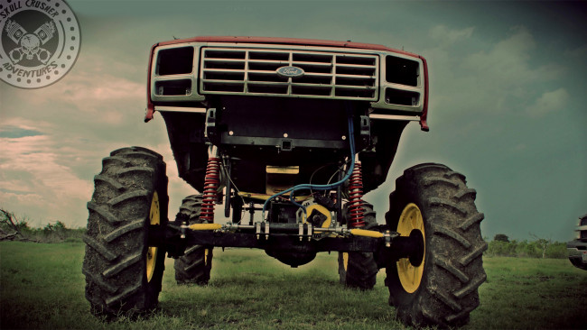 Обои картинки фото автомобили, custom pick-up, ford