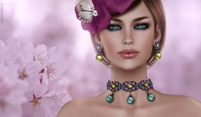 Обои картинки фото 3д графика, портрет , portraits, лицо