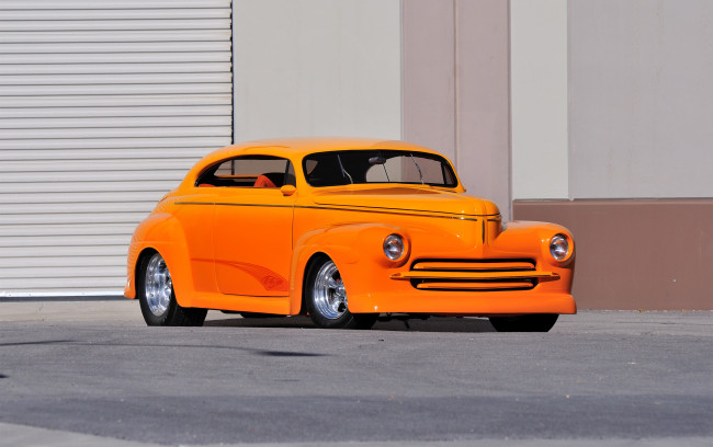 Обои картинки фото 1948 ford custom hardtop, автомобили, ford