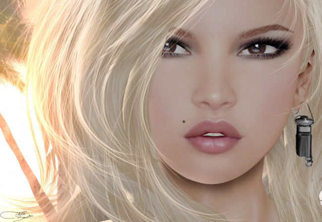 Обои картинки фото 3д графика, портрет , portraits, лицо