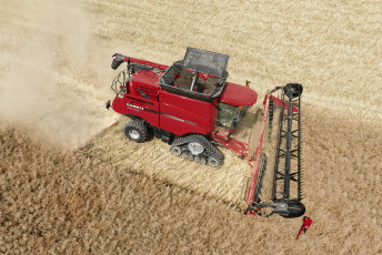 Картинка техника комбайны уборочная поле комбайн