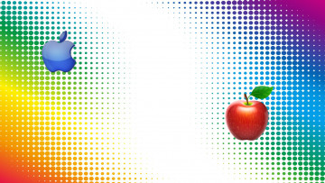 Картинка компьютеры apple логотип фон