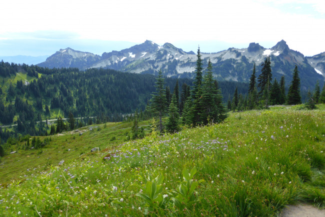 Обои картинки фото природа, горы, простор