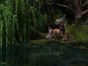 Картинка 3д+графика существа+ creatures centaur